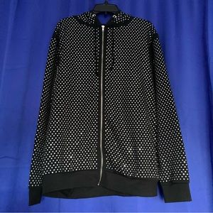 Street Stunner Rhinestone Hoodie 🖤💎